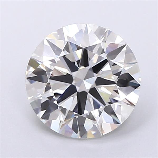 2.70ct F VS1 Rare Carat Ideal Cut Round Lab Grown Diamond