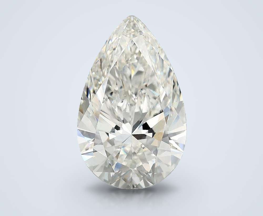 5.84 Carat Pear Lab Diamond