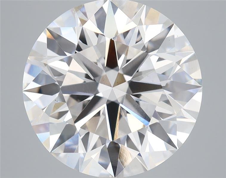 6.18ct G VS2 Rare Carat Ideal Cut Round Lab Grown Diamond