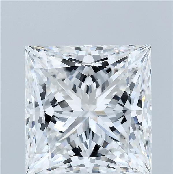 7.53 Carat Princess Lab Diamond