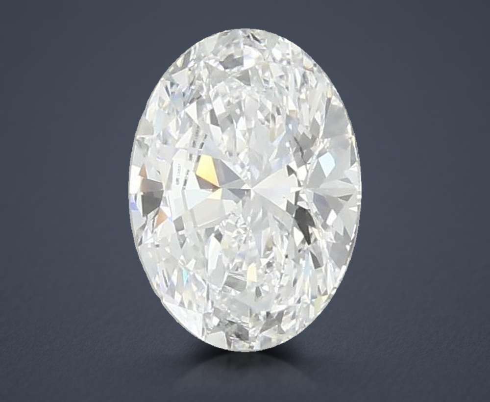 1.00 Carat Oval Lab Diamond
