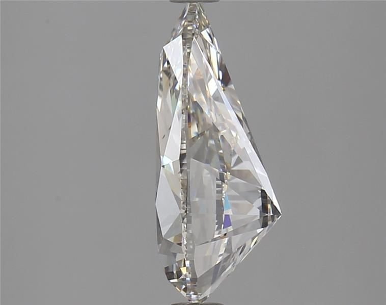 3.20ct H VS2 Very Good Cut Pear Lab Grown Diamond