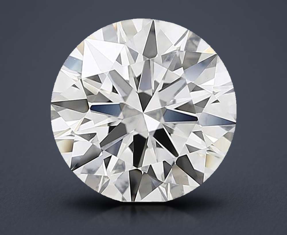 3.88 Carat Round Lab Diamond