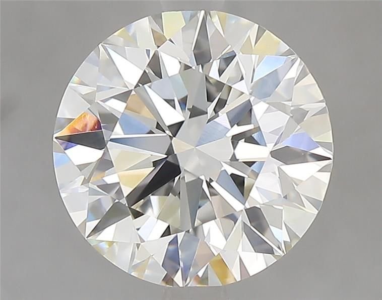 3.10ct H VS1 Rare Carat Ideal Cut Round Lab Grown Diamond