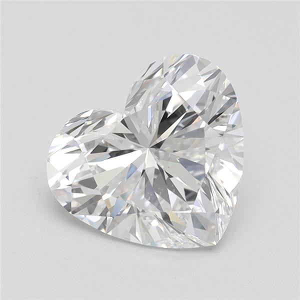 1.78ct E VVS1 Rare Carat Ideal Cut Heart Lab Grown Diamond