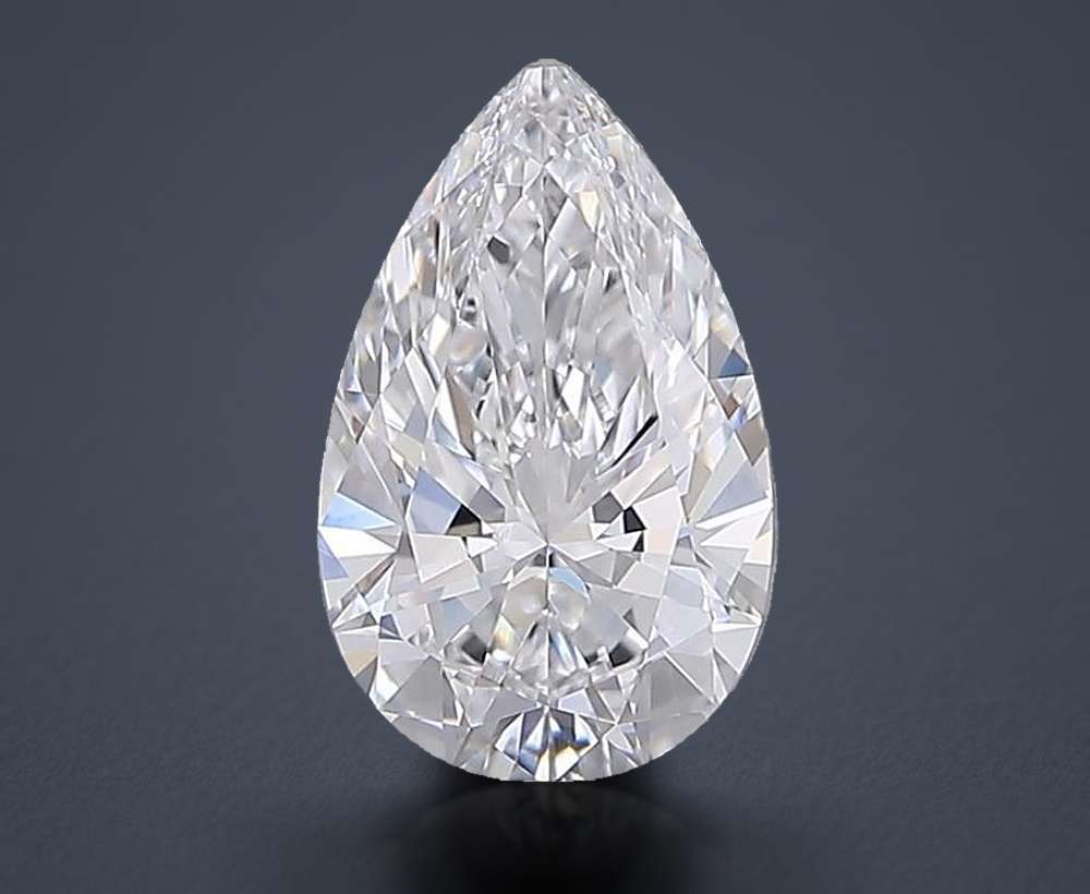 1.28 Carat Pear Lab Diamond