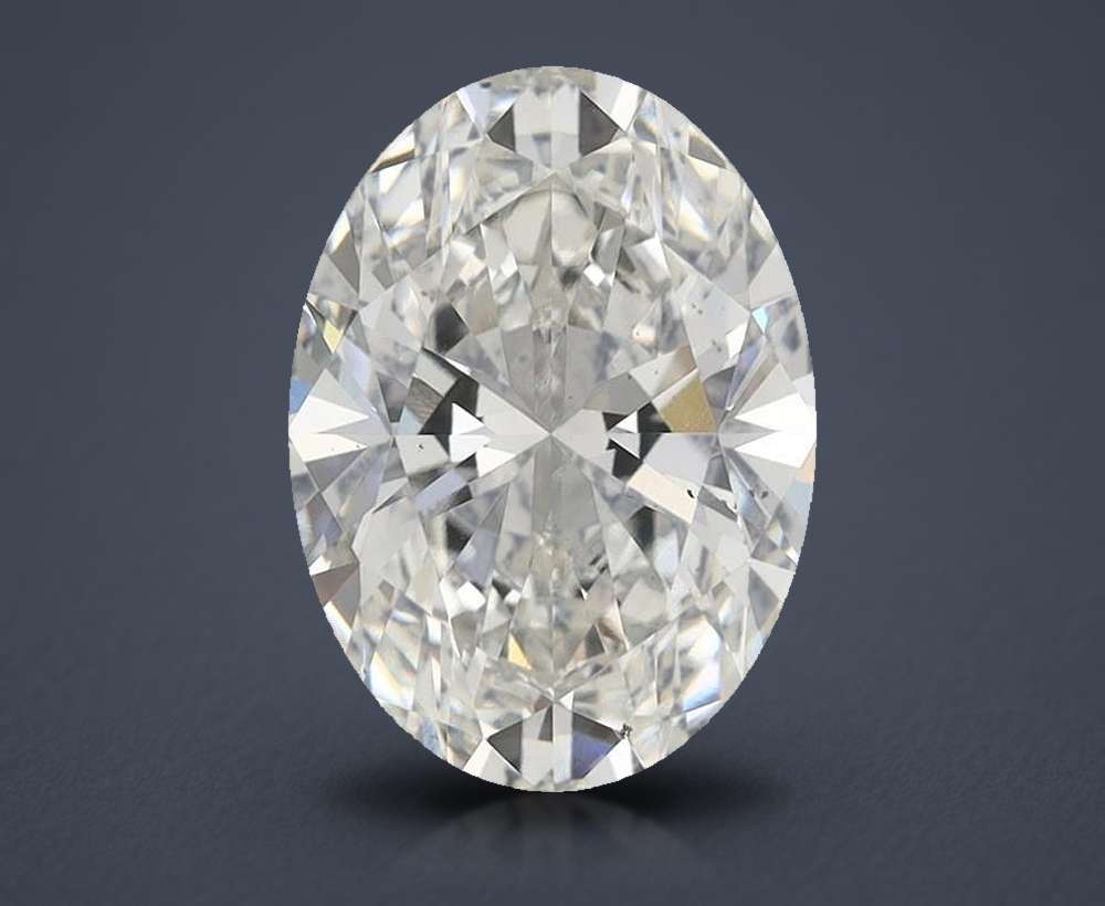 3.60 Carat Oval Lab Diamond