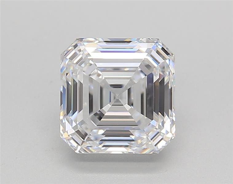 2.07ct D VS1 Rare Carat Ideal Cut Asscher Lab Grown Diamond