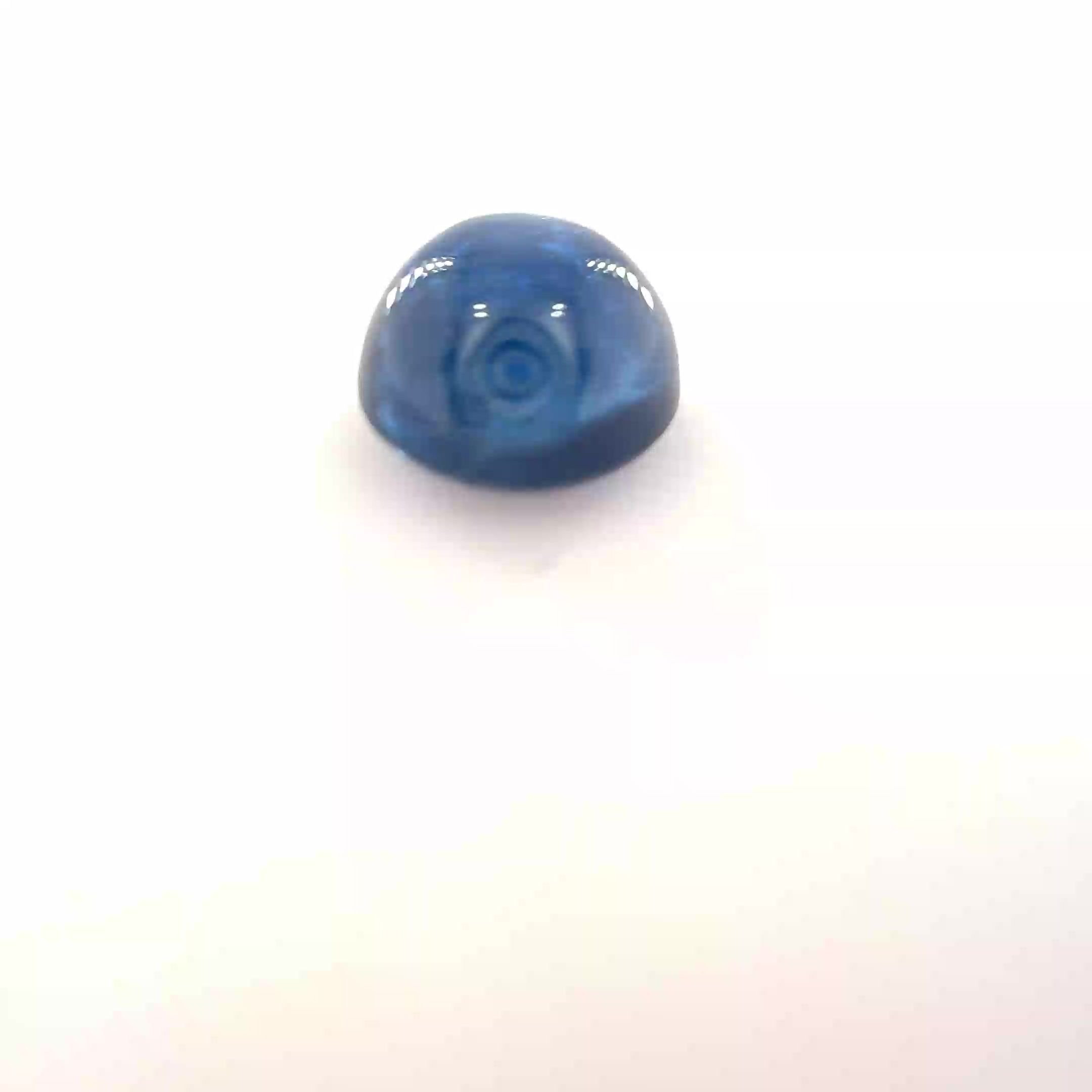 2.12 Carat Blue Round Sapphire