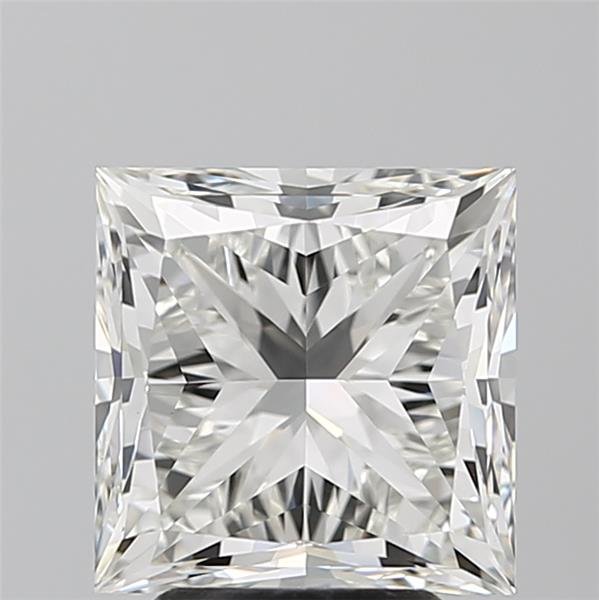 4.15ct H VS1 Very Good Cut Princess Lab Grown Diamond