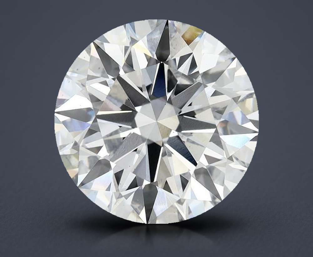 4.70 Carat Round Lab Diamond