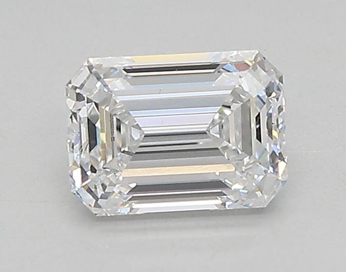 0.78ct D VVS2 Rare Carat Ideal Cut Emerald Lab Grown Diamond