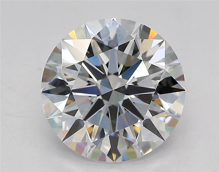 2.06ct D VVS2 Rare Carat Ideal Cut Round Lab Grown Diamond