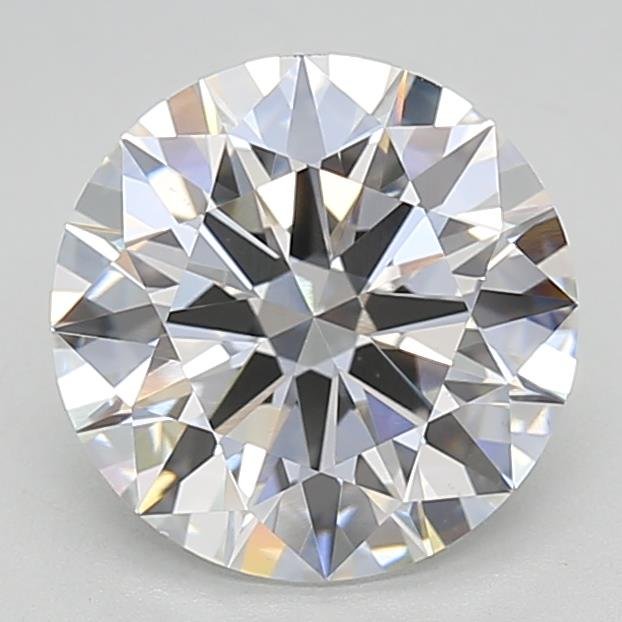 3.06ct E VS1 Rare Carat Ideal Cut Round Lab Grown Diamond