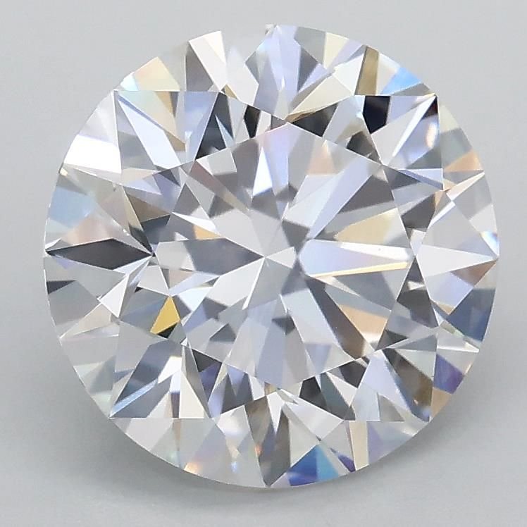 2.45ct E VVS2 Rare Carat Ideal Cut Round Lab Grown Diamond