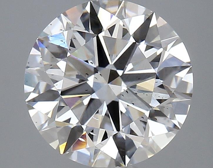 3.07ct F SI2 Rare Carat Ideal Cut Round Lab Grown Diamond