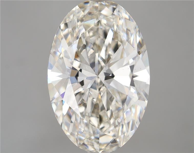 5.24ct I VS1 Rare Carat Ideal Cut Oval Lab Grown Diamond