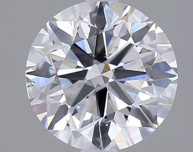 1.98ct F SI1 Very Good Cut Round Lab Grown Diamond