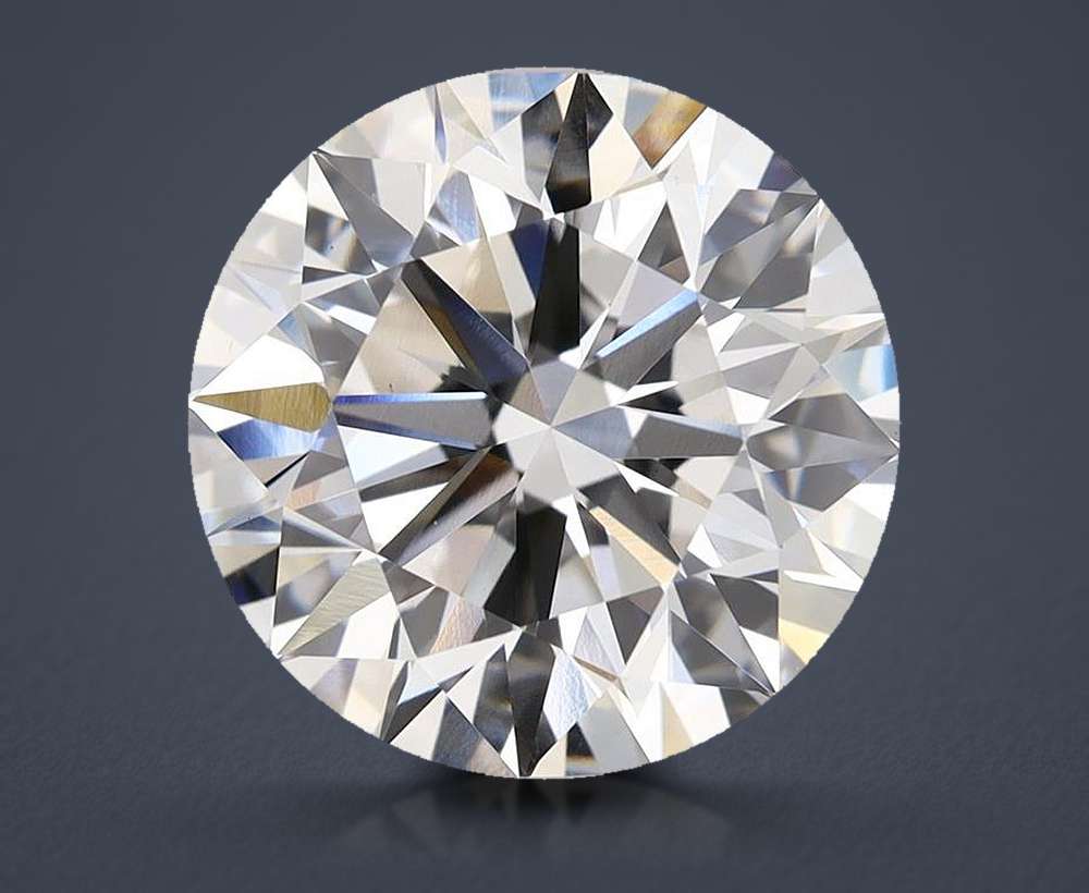 6.77 Carat Round Lab Diamond