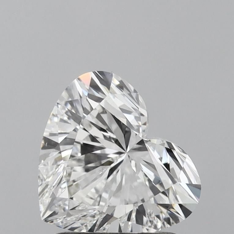 1.51ct D VS2 Rare Carat Ideal Cut Heart Lab Grown Diamond