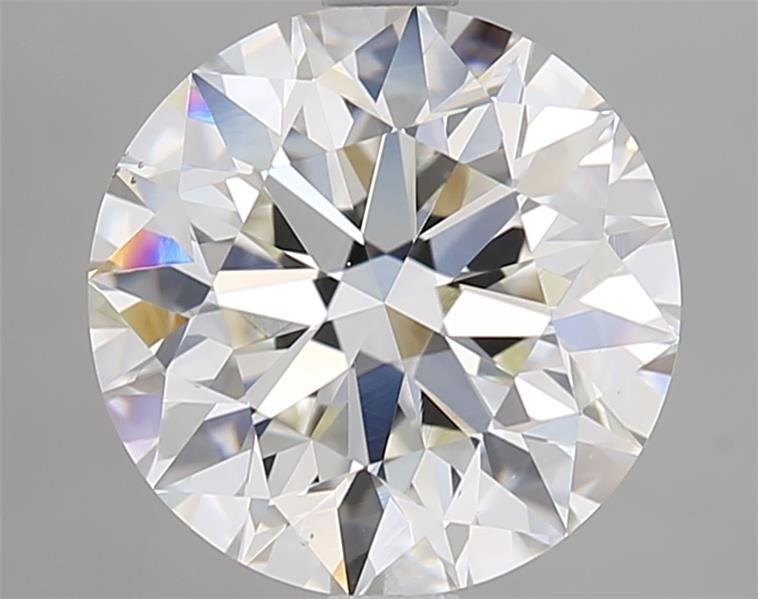 3.01ct J VS2 Excellent Cut Round Diamond