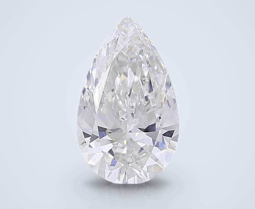 0.65 Carat Pear Lab Diamond