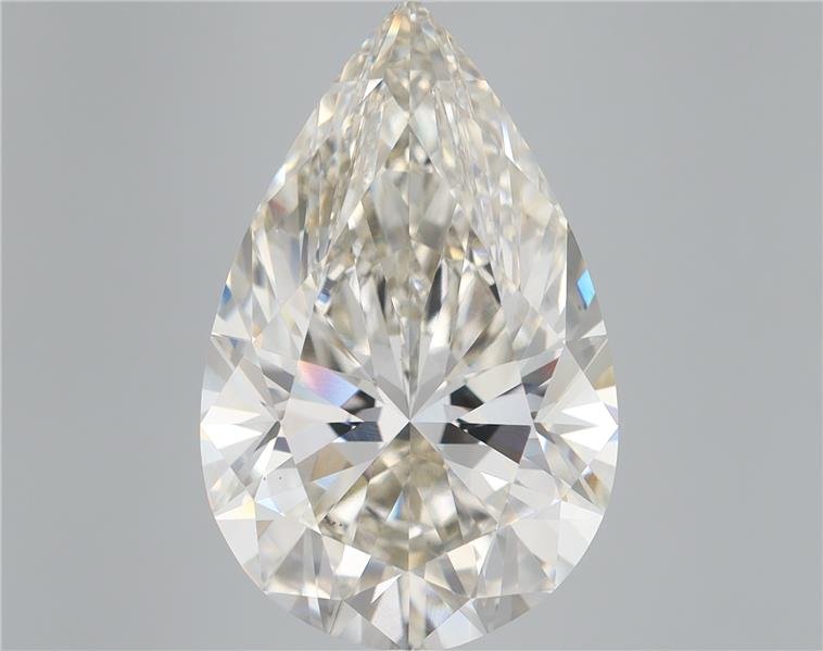 10.19ct I VS1 Rare Carat Ideal Cut Pear Lab Grown Diamond