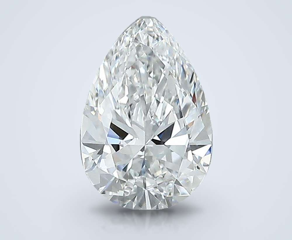 0.60 Carat Pear Natural Diamond