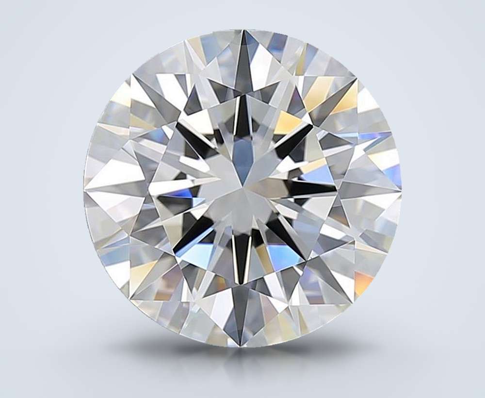 4.36 Carat Round Natural Diamond