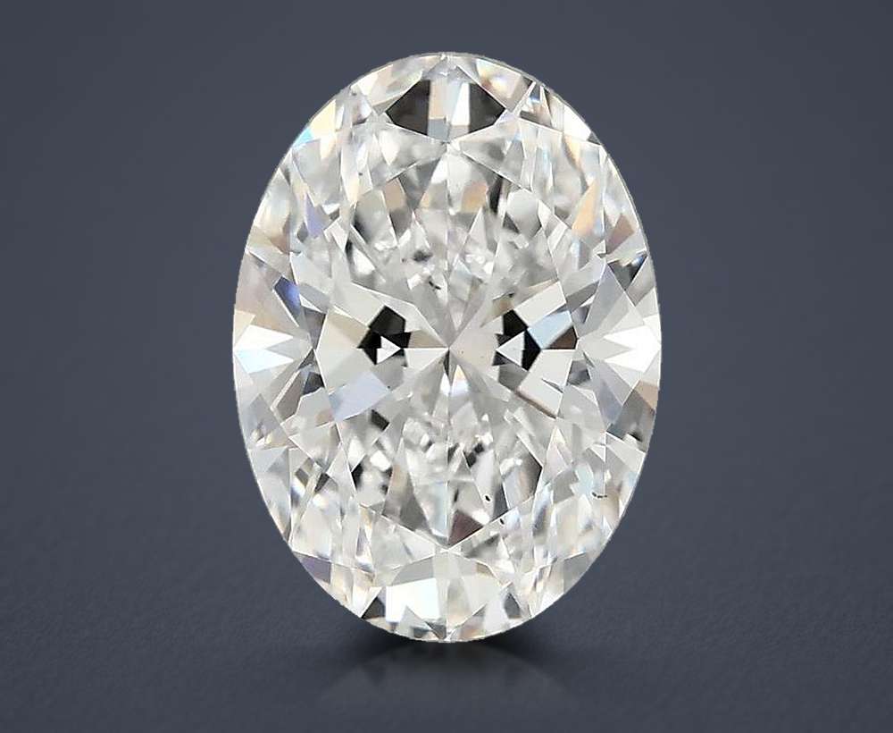 3.07 Carat Oval Lab Diamond