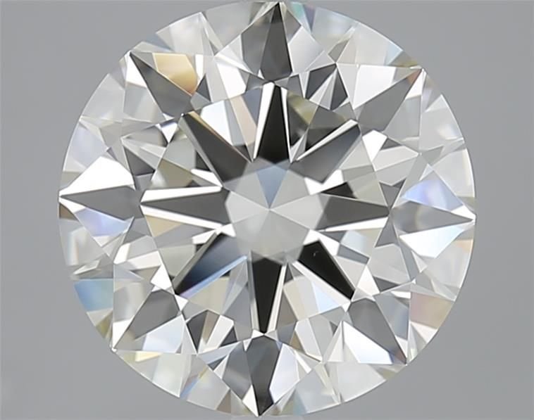 5.01ct I VVS2 Rare Carat Ideal Cut Round Diamond