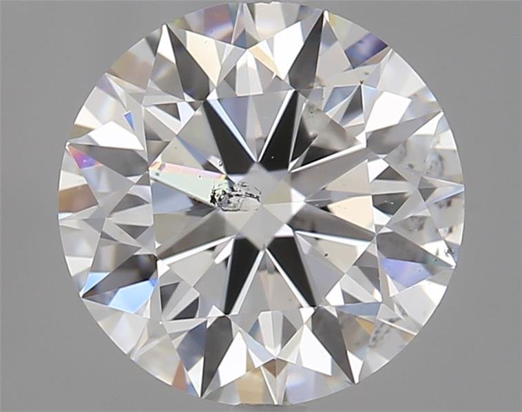 1.77ct E SI1 Rare Carat Ideal Cut Round Diamond