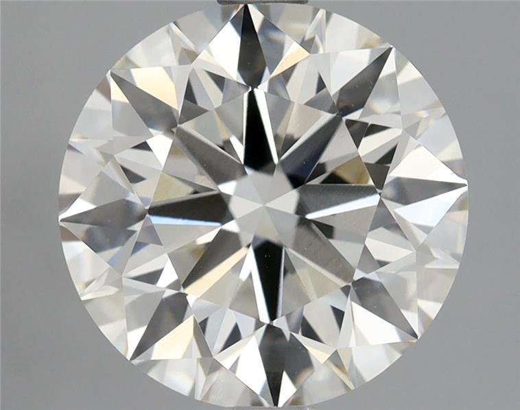 3.27ct I VVS2 Rare Carat Ideal Cut Round Lab Grown Diamond