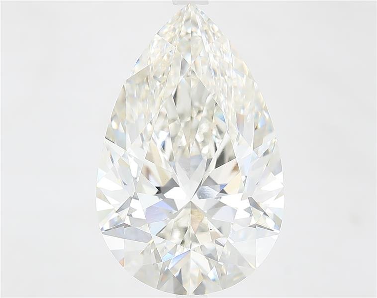 8.01ct H VS1 Rare Carat Ideal Cut Pear Lab Grown Diamond