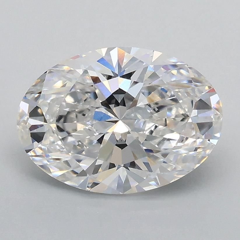 1.59ct E VVS2 Rare Carat Ideal Cut Oval Lab Grown Diamond