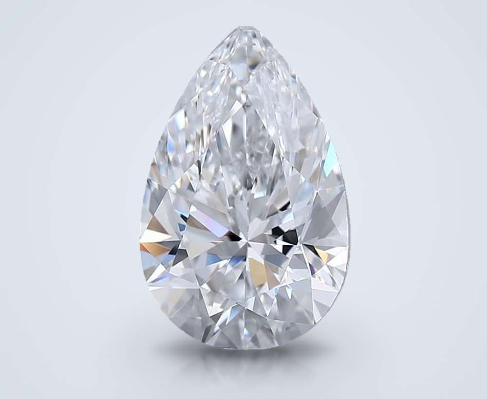 1.53 Carat Pear Lab Diamond