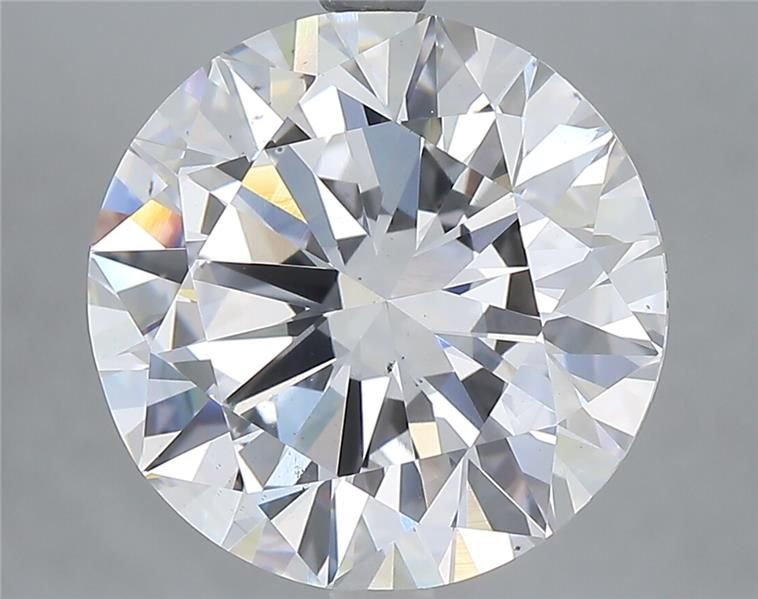 6.00ct E VS2 Excellent Cut Round Lab Grown Diamond