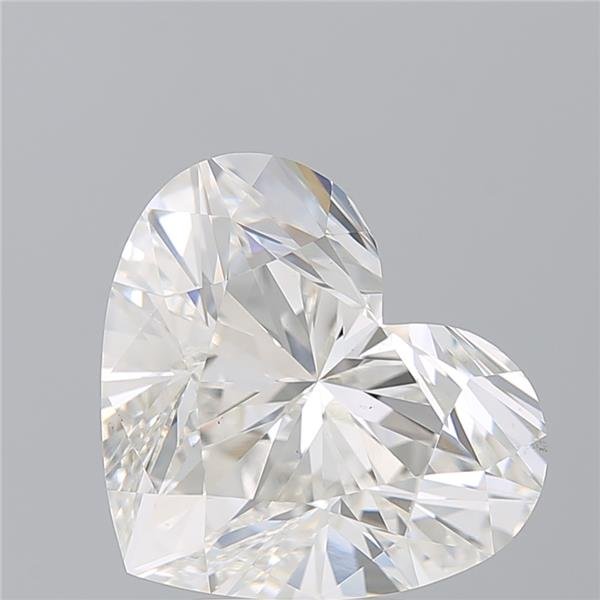 5.51ct G VS1 Rare Carat Ideal Cut Heart Lab Grown Diamond