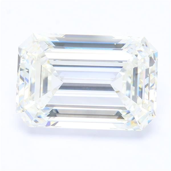 10.59ct F VS1 Rare Carat Ideal Cut Emerald Lab Grown Diamond