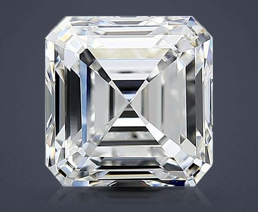 4.00 Carat Asscher Lab Diamond