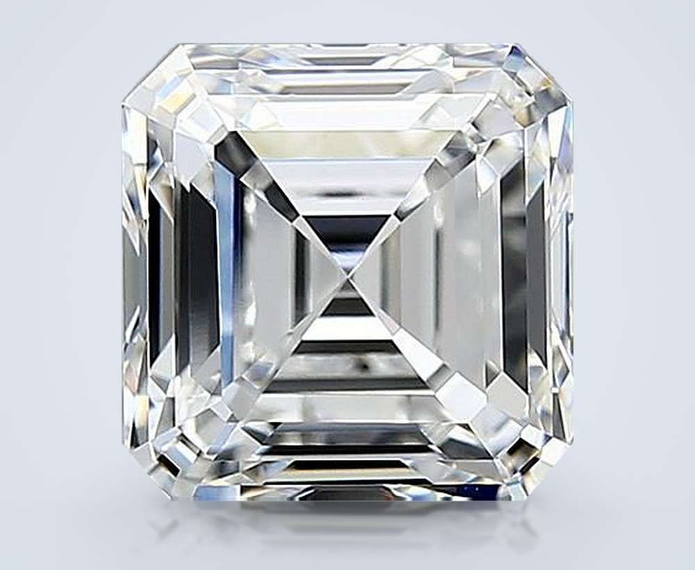 4.00 Carat Asscher Lab Diamond