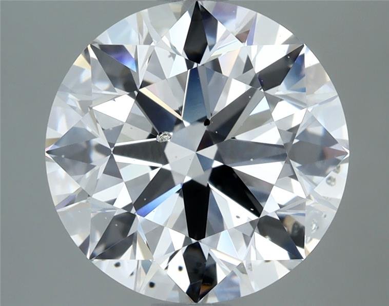 4.25ct F SI2 Excellent Cut Round Diamond