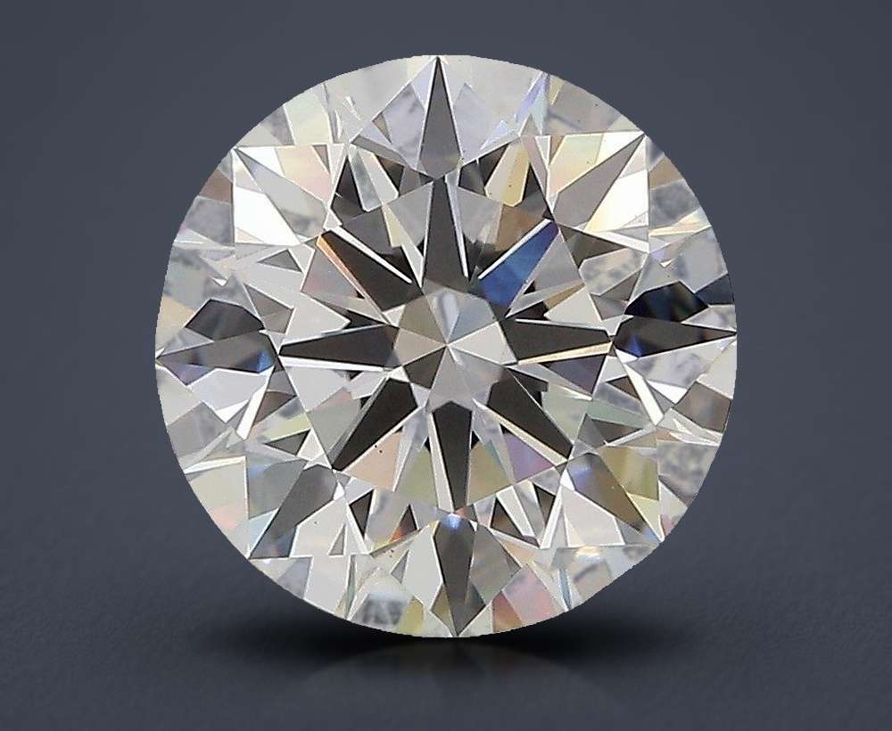 3.40 Carat Round Lab Diamond