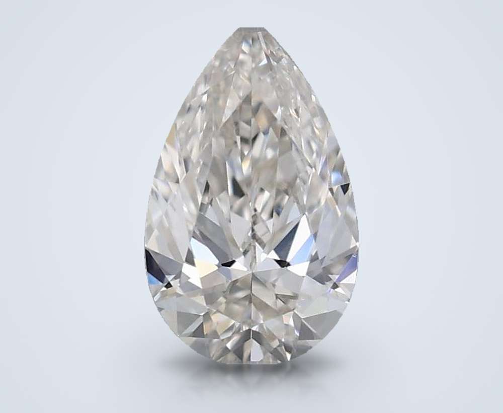 0.23 Carat Pear Natural Diamond