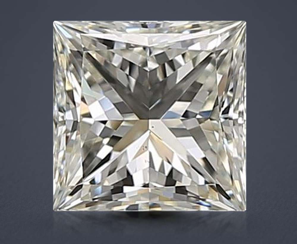 0.90 Carat Princess Natural Diamond