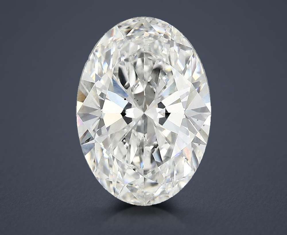 2.47 Carat Oval Lab Diamond