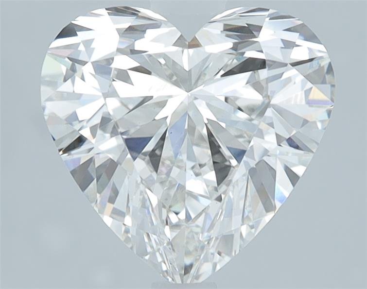 2.33ct G VS1 Rare Carat Ideal Cut Heart Lab Grown Diamond