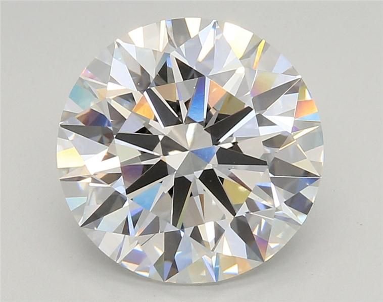 5.01ct E VS1 Rare Carat Ideal Cut Round Lab Grown Diamond