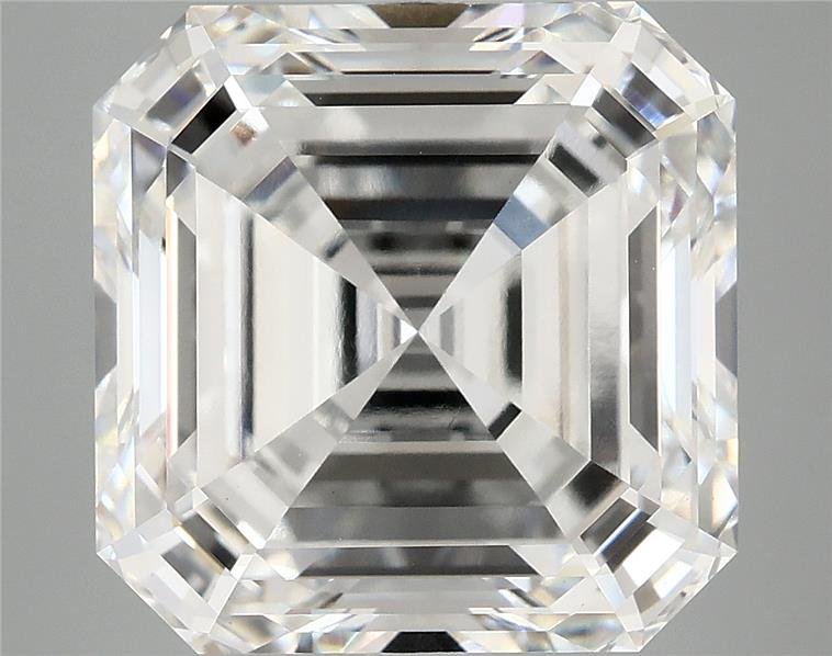 10.54ct F VVS2 Excellent Cut Asscher Lab Grown Diamond