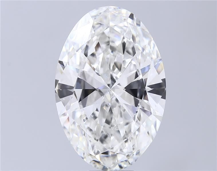 15.06ct F VS1 Rare Carat Ideal Cut Oval Lab Grown Diamond